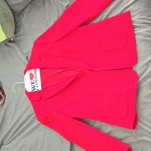 Tahari Red Blazer